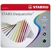Stabilo: Aquacolor 24 bucăți creioane colorate set în cutie metal - 6/c/6c949bc462bfb6f6ace2d1e12668016324d3b36a33e091e9a2d87e86089160dd.jpg