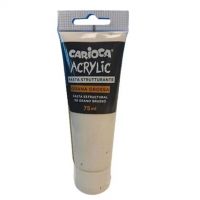 Pasta acrilică texturată cu granulație grosieră 75ml - Carioca - 6/c/6cf303a75bc91494a5c0ec82695390d249cd3520652d7d8cb519dfce78212f52.jpg