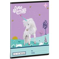 Ars Una: Caiet pătrățel A/5 27-32 cu model unicorni Cute Animals - 7/6/7623b62bc8dd73e5de2b7b06e66668808d32df2c7faf5bc0725adc3cfaed30c0.jpg