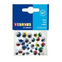 PlayBox: Ochi mobili colorați cu gene, în mai multe dimensiuni, 30 buc - 7/9/79590e08ed610bd24c5698f4a2c6b315af2463b1b03a989de291ab81a334c3a1.jpg