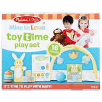 Bebeluși și case de păpuși - Covor de joacă pentru bebeluși cu jucării - Melissa & Doug