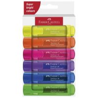 Faber-Castell: 1546 Neon fluorescent set de 6 markere pentru evidențiere - 8/0/8030bb924b3db40c69b634d252537f22328cac1f1b6c89413835dfa93998e2e6.jpg