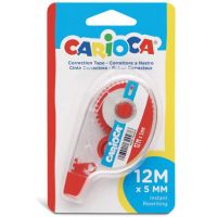 Bandă de corectare 12mx5mm - Carioca - 8/2/82990b8e1dd77056bc7cf5578fb3ff10afa13be798792833a8c2aa4ce4a85d89.jpg