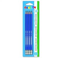 Carioca: Creion grafit cu radier HB 4buc - 8/5/85479a3b218451e3b6428321525454fecdd4f54cf955eceb6653b5ce26110c3a.jpg