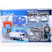Secție de Poliție cu sunete și lumini, 4 bucăți de mașinuțe