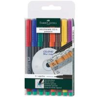 Faber-Castell: Set de markere permanente Multimark S, pe bază de alcool, 8 culori, 0,4 mm - 8/7/87d683dbb08cb6d98c4909a44ee90472b9d4294bf9dfbc382e14cab487daf955.jpg