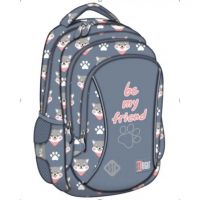 St.Right Be My Friend câine model rucsac ghiozdan 15