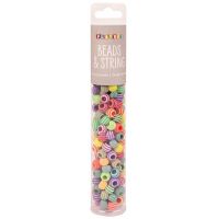 PlayBox: Set cu 180 mărgele colorate cu dungi pentru înșirat - 8/b/8ba7e4e16a8fc7329f367b7b1905f7a098d727a4bec5d56a6a3fcbbcd1b4f8b8.jpg