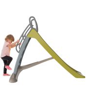 Tobogan Speed cu balustradă de siguranță de culoare lime de 170 cm
