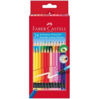 Faber-Castell: set creioane colorate cu radieră 24 bucăți - 8/f/8fd5713364a63da0efc282cc7ebe4b0f804e3dc30d07d41ce6b651b2f51ecab3.jpg