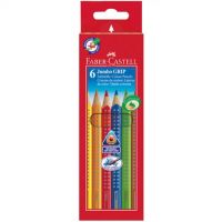 Jumbo creioane colorate de 6 bucăţi - Faber Castell - 9/4/94188d2d2ef22f79b233abc0add31507a6963e1299b4301e4c8895fab406d87b.jpg