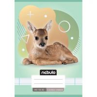 Nebulo: Caiet liniat pentru clasa a 3-a, format A5, 12-32, cu animale - cu căprioară - 9/4/94c2d11bf6284e7d870f6806214d95373d8100df4ef318f629f1d04312cf7cb9.jpg