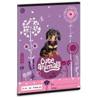 Ars Una: Cute Animals - Caiet cu linii cu cățeluș teckel A/5 - 9/e/9e9c3b49232e60c46338fd0650aee8cf53e2ac0d9501c436c46a64ceffc4af51.jpg