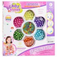 Beads Series: Set de mărgele pentru bijuterii cu peste 100+ de margele colorate și strălucitoare - 9/e/9eab7ba7999e8004ecfe225f8e10f6023e6225d2d933b79f1fcb2e3872201a64.jpg