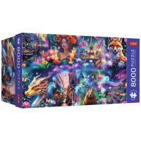 Puzzle premium colorat de 8000 de piese – Trefl