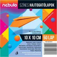 Nebulo: Hârtie colorată pentru origami, 50 foi, 10x10 cm, 80g - 9/f/9f273e0c3926a1a5ddc05c9f7a48125727c5db911fd109dc37e5b2c766387bc9.jpg