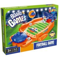 Luna: Set de joc de fotbal de masă cu lansator de mingi și poartă