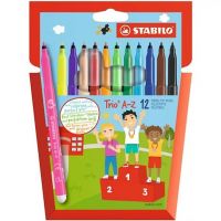 Stabilo: Trio A-Z set marker colorat 12 bucăți - a/0/a05afb55094290aeebf0f3b703b0eb826733504039a98c88ede5511f1f6dceac.jpg