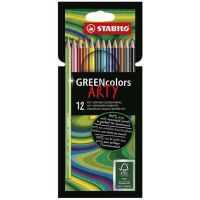 Stabilo: GREENcolors ARTY creioane colorate 12 bucăți set - a/0/a0c09073ba061d4215bc00a964d52274d6f59cc3d519a4efe4ec9087a65af99c.jpg