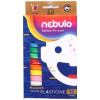 Nebulo: set plastilină colorată 12 bucăți 200g - a/1/a18c0deb0ec5275ea20c8216051f0f9ef1cf383b88f976c3f09620ec3dd4cf68.jpg