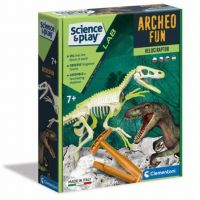 Science&Play: Archeofun Velociraptor luminează set de arheolog - Clementoni - a/3/a396ec0b555ccabb785ffbede61425c290a18ff5ae863a3e0f559dd845c38259.jpg