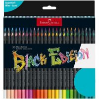 Faber-Castell: Set de creioane colorate Black Edition, 50 bucăți - a/5/a52d691cf2a8ccb3e4361dd292582a7392f769f1813706c2e0dbd326461be765.jpg