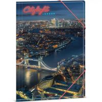 Ars Una: Citylight London mapă cu elastic A4 - a/8/a8e3a711d2042e2bc3c8b0d0fea2c22b6fb97b5c9c1b41a2ad1256b2e3442861.jpg