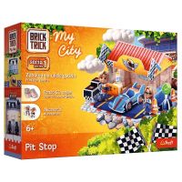 Brick Trick din cărămizi: My City Pit Stop 50 de piese joc de construcție - Trefl - a/b/abf5a1dc4b842a823955b7126f9c7e1d0784fd05230a95302f36cb3a205467a7.jpg
