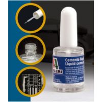 Adeziv pentru machete Italeri cu pensulă 15ml - cu pensulă subțire