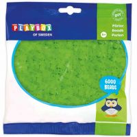 PlayBox: mărgele MIDI transparente de 5mm, verzi, pentru călcat, pachet de 6000 bucăți. - a/f/afc82a2eb55bd79a351276427615a80eea4dec2797639f49947f6d66c63233ff.jpg