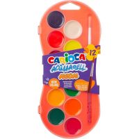 Set de acuarele cu 12 culori neon 30mm - Carioca - a/f/afdf158d4f71836781f9037a3a5d38b574de91b7e12fb285f9f1033cc85025c4.jpg