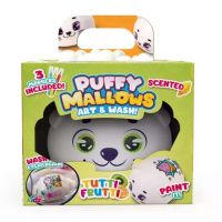 Animăluț marshmallow pufoș: Tutti Frutti - alb