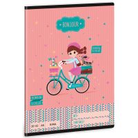 Ars Una: Bonjour caiet simplu A/5 20-32 - a/r/Ars-Una-Bonjour-caiet-simplu-A-5-20-32-1.jpg