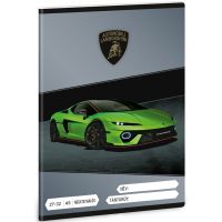 Ars Una: Caiet cu pătrățele cu imprimeu Lamborghini verde A5 27-32 - a/r/Ars-Una-Caiet-cu-patratele-cu-imprimeu-Lamborghini-verde-A5-27-32-1.jpg