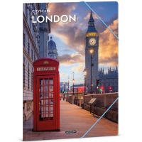 Ars Una: Cityscape of London mapă cu elastic A/4 - a/r/Ars-Una-Cityscape-of-London-mapa-cu-elastic-A-4-1.jpg