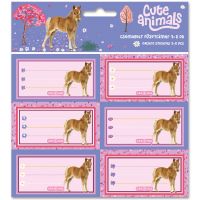 Ars Una: Cute Animals — etichete pentru caiete cu cai, ambalate, 3x6 buc. - a/r/Ars-Una-Cute-Animals---etichete-pentru-caiete-cu-cai-ambalate-3x6-buc--1.jpg