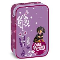 Ars Una: Cute Animals - Penar multietajat cu model de cățeluș teckel 15,5x22,5x4,5cm - a/r/Ars-Una-Cute-Animals--Penar-multietajat-cu-model-de-catelus-teckel-15-5x22-5x4-5cm-1.jpg