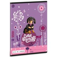 Ars Una: Cute Animals - Puppy cu teckel, caiet dictando pentru clasa a 3-a, format A/5 - a/r/Ars-Una-Cute-Animals--Puppy-cu-teckel-caiet-dictando-pentru-clasa-a-3-a-format-A-5-1.jpg