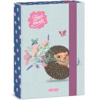 Ars Una: Cutie A5 pentru caiete, model cu arici „Flori proaspete” - a/r/Ars-Una-Cutie-A5-pentru-caiete-model-cu-arici--Flori-proaspete---1.jpg