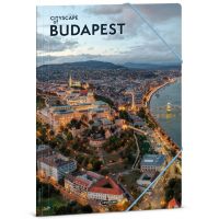 Ars Una: Mapă cu elastic A/4 Cityscape of Budapest - a/r/Ars-Una-Mapa-cu-elastic-A-4-Cityscape-of-Budapest-1.jpg