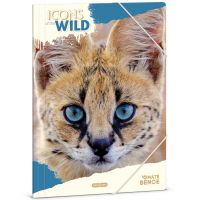 Ars Una: Mapă cu elastic A/4 cu model de serval Icons of the wild - a/r/Ars-Una-Mapa-cu-elastic-A-4-cu-model-de-serval-Icons-of-the-wild-1.jpg