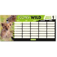 Ars Una: Máté Bence Icons of the Wild-Lions orar săptămânal cu o singură foaie, față-verso - a/r/Ars-Una-Mate-Bence-Icons-of-the-Wild-Lions-orar-saptamanal-cu-o-singura-foaie-fata-verso-1.jpg