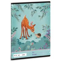 Ars Una: My Secret Garden caiet cu foi simple A/5