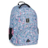 Ars Una: Pearl Blossom Blue ghiozdan ergonomic cu flori, rucsac 33x45x24cm - a/r/Ars-Una-Pearl-Blossom-Blue-ghiozdan-ergonomic-cu-flori-rucsac-33x45x24cm-1.jpg