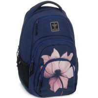 Ars Una: Rucsac școlar Pink shade cu flori AU-2, 32x46x22 cm - a/r/Ars-Una-Rucsac-scolar-Pink-shade-cu-flori-AU-2-32x46x22-cm-1.jpg