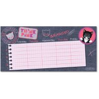 Ars Una: Think Pink — orar drăguț cu pisici, pe o singură foaie, tipărit față-verso - a/r/Ars-Una-Think-Pink---orar-dragut-cu-pisici-pe-o-singura-foaie-tiparit-fata-verso-1.jpg