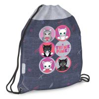 Ars Una: Think Pink sac pentru sală, sac sport 32x42 cm - a/r/Ars-Una-Think-Pink-sac-pentru-sala-sac-sport-32x42-cm-1.jpg