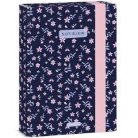Ars Una: cutie pentru caiete A/5 Navy Bloom cu model floral - a/r/Ars-Una-cutie-pentru-caiete-A-5-Navy-Bloom-cu-model-floral-1.jpg