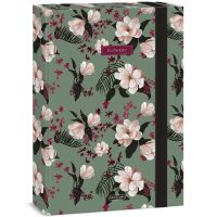 Ars Una: cutie pentru caiete A4 verde floral - a/r/Ars-Una-cutie-pentru-caiete-A4-verde-floral-1.jpg
