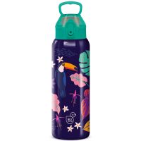 Ars Una: sticlă metalică cu pereți dubli cu tucan 3D, 700 ml - a/r/Ars-Una-sticla-metalica-cu-pereti-dubli-cu-tucan-3D-700-ml-1.jpg
